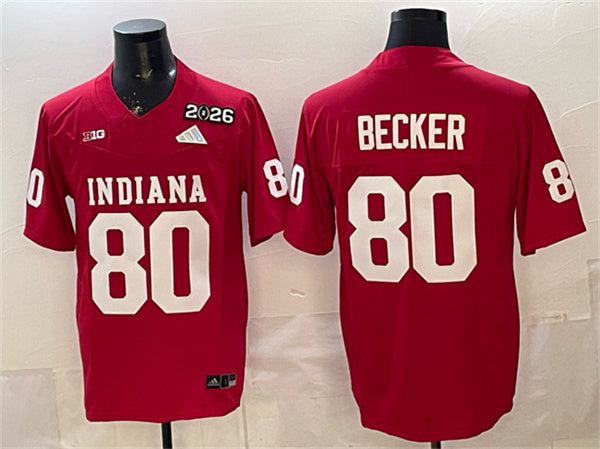 Charlie Becker Indiana Hoosiers red jersey