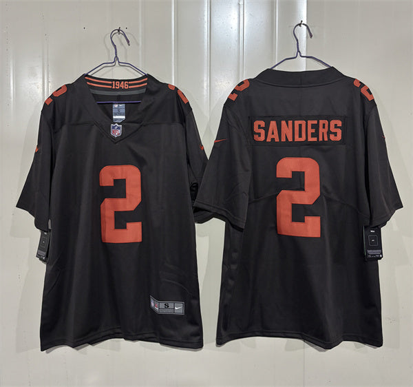 Shedeur Sanders Cleveland Browns brown Vapor jersey