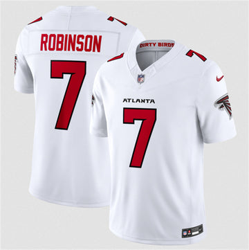Bijan Robinson Atlanta Falcons white Vapor jersey