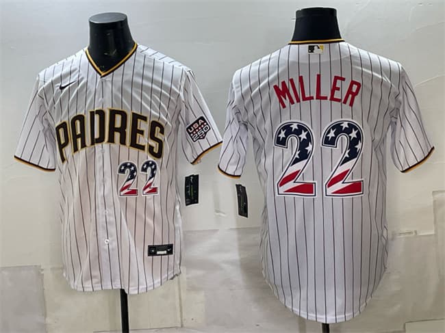 Mason Miller San Diego Padres white Home jersey