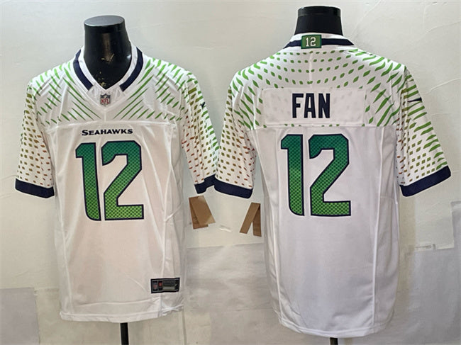 Fan Seattle Seahawks white Vapor jersey
