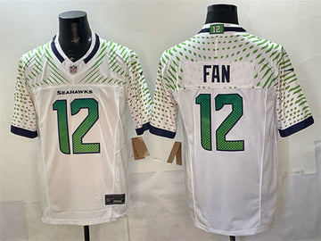 Fan Seattle Seahawks white Vapor jersey