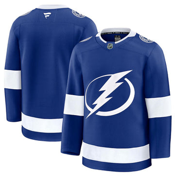 Custom Tampa Bay Lightning blue Home jersey