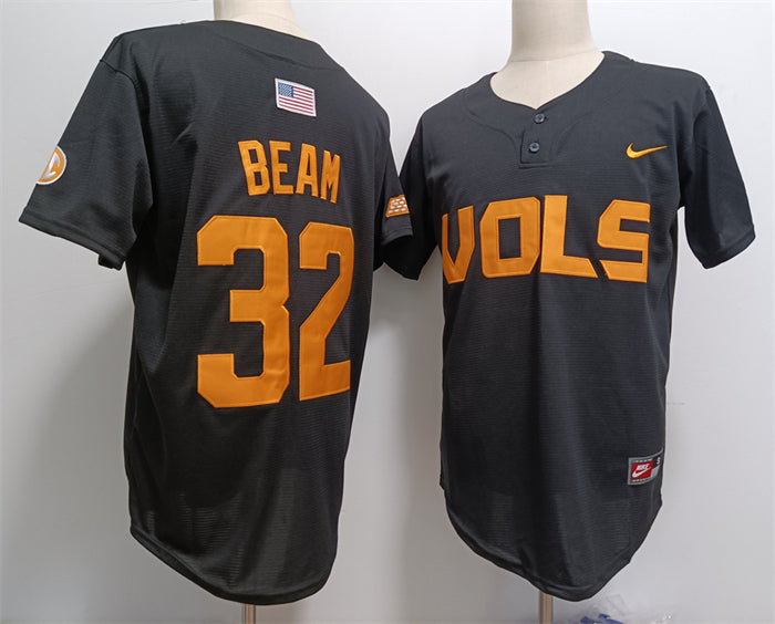 Drew Beam Tennessee Volunteers black jersey
