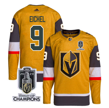 Jack Eichel Vegas Golden Knights gold jersey