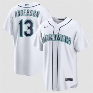 Kade Anderson Seattle Mariners white Limited jersey