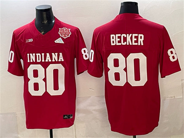 Charlie Becker Indiana Hoosiers red jersey