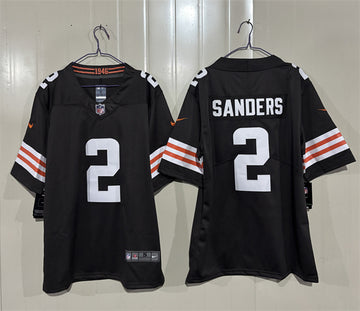 Shedeur Sanders Cleveland Browns brown Vapor jersey