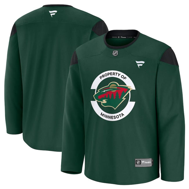 Minnesota Wild green jersey