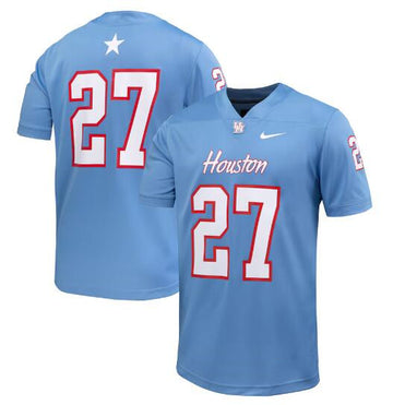 Houston Cougars blue jersey