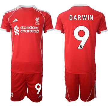 Darwin Liverpool red Home jersey