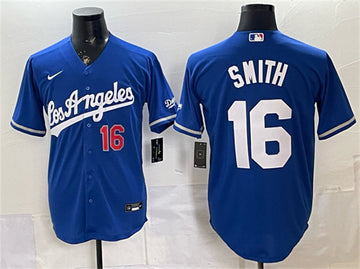 Will Smith Los Angeles Dodgers royal Alternate jersey