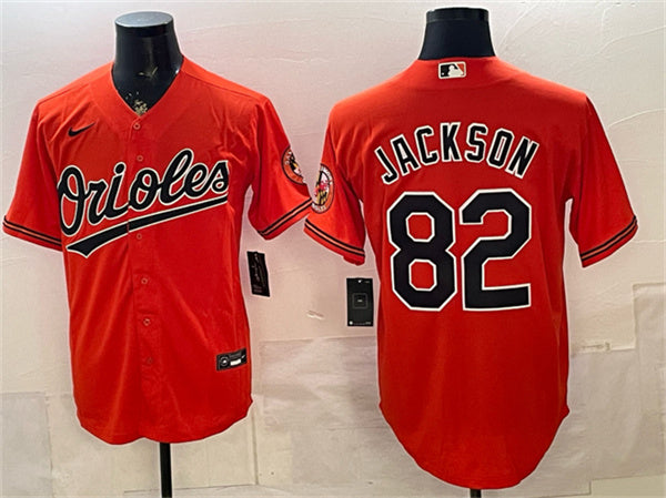 Jeremiah Jackson Baltimore Orioles orange jersey