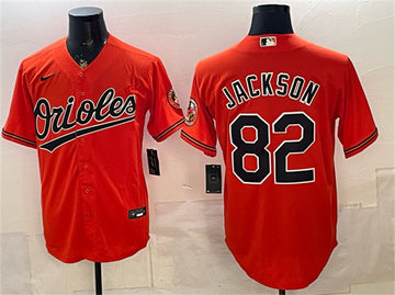 Jeremiah Jackson Baltimore Orioles orange jersey