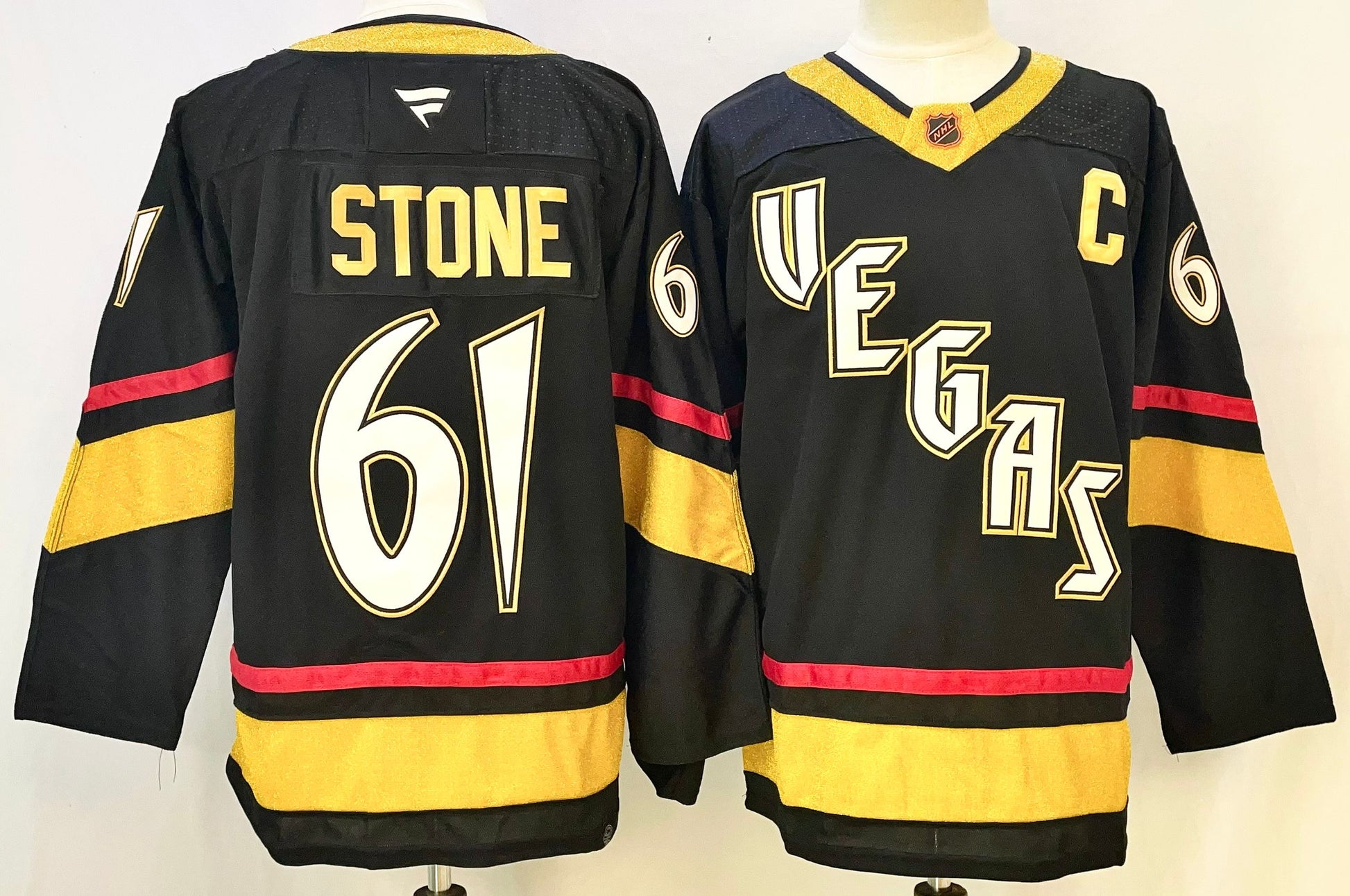 Mark Stone Vegas Golden Knights black jersey