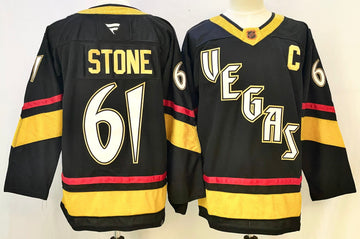 Mark Stone Vegas Golden Knights black jersey
