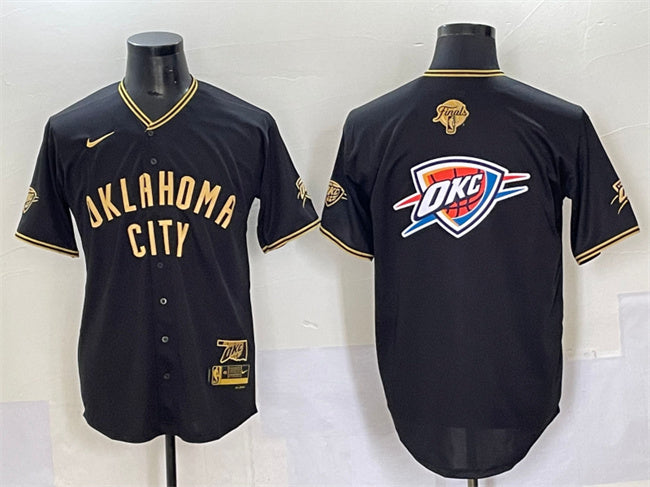 Team Big Logo Oklahoma City Thunder Vapor jersey