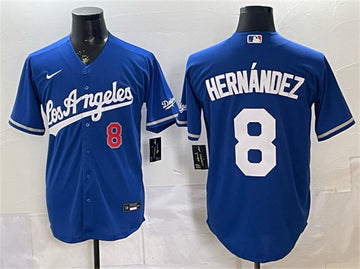 Enrique Hernández Los Angeles Dodgers royal Alternate jersey