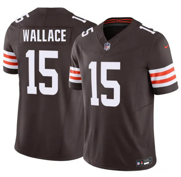 Tylan Wallace Cleveland Browns brown Vapor jersey