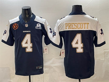 Dak Prescott Dallas Cowboys navy Vapor jersey