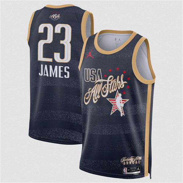 LeBron James NBA All-Star navy jersey