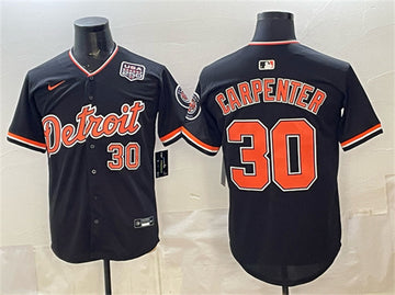 Kerry Carpenter Detroit Tigers black Vapor jersey