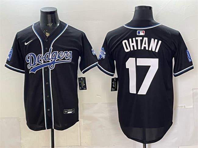 Custom Los Angeles Dodgers black Vapor jersey