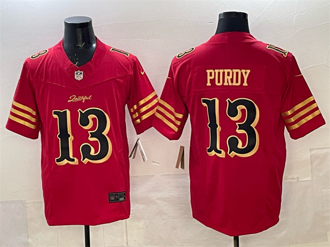 Brock Purdy San Francisco 49ers red Vapor jersey