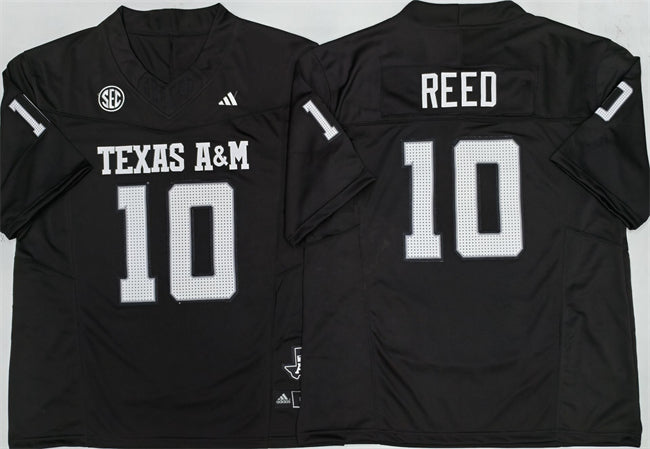 Marcel Reed Texas A&M Aggies black jersey