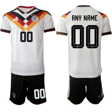 Custom Germany National Team white Home jersey
