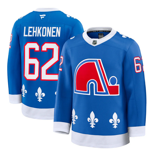 Artturi Lehkonen Colorado Avalanche blue Alternate jersey