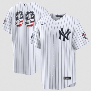Aaron Judge New York Yankees white All-Star jersey