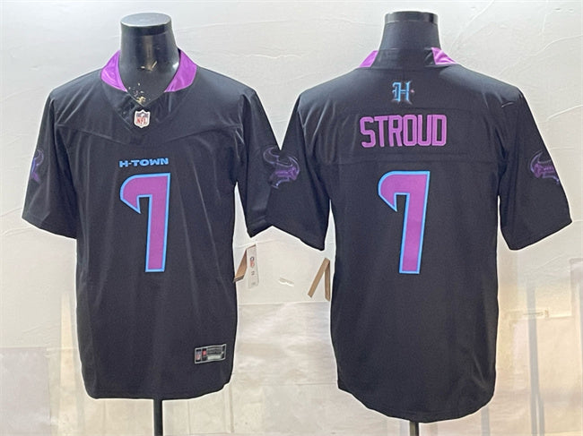 C.J. Stroud Houston Texans black Vapor jersey