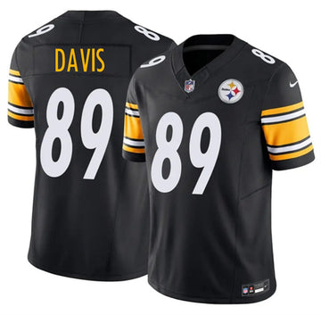Joaquin Davis Pittsburgh Steelers black Vapor jersey
