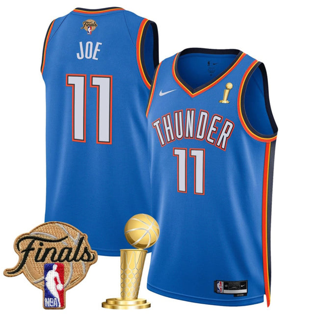Isaiah Joe Oklahoma City Thunder blue jersey
