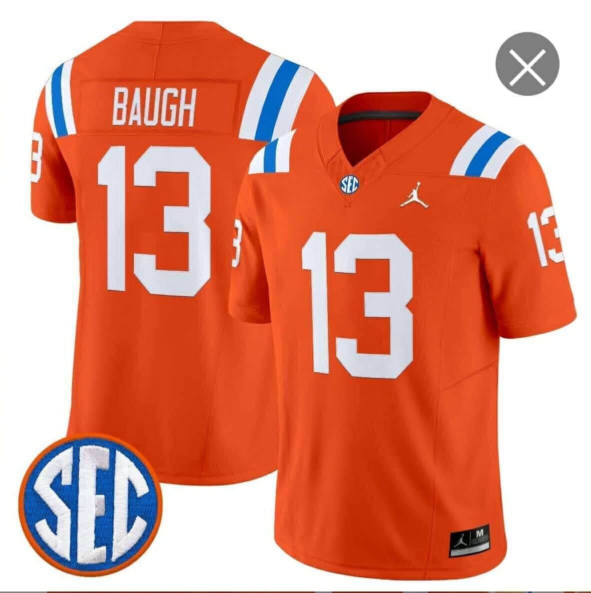 Jadan Baugh Florida Gators orange Vapor jersey