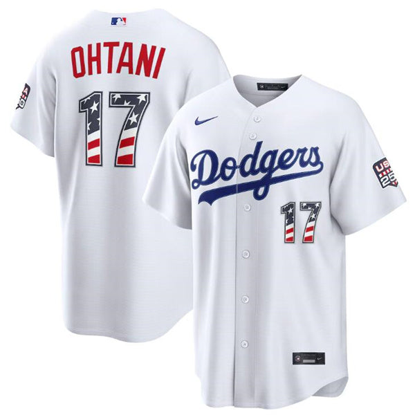 Shohei Ohtani Los Angeles Dodgers white Home jersey