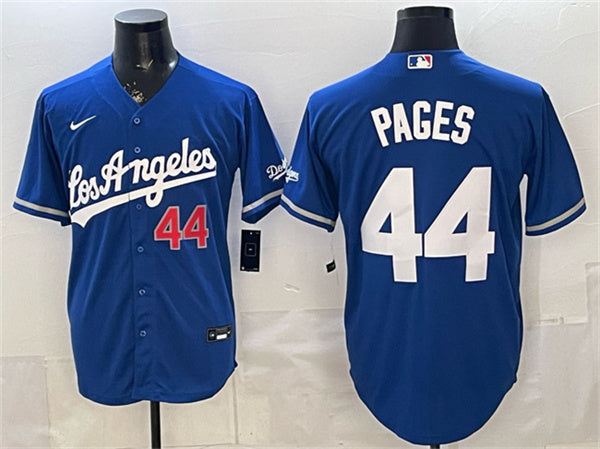 Andy Pages Los Angeles Dodgers royal Alternate jersey