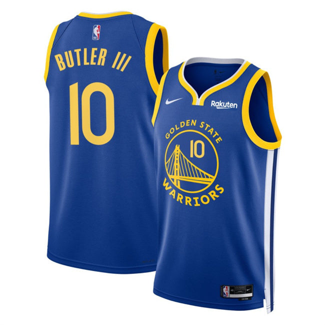 Jimmy Butler III Golden State Warriors blue jersey