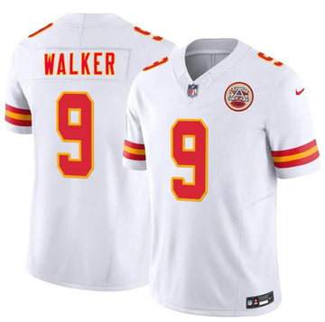 Kenneth Walker III Kansas City Chiefs white Vapor jersey