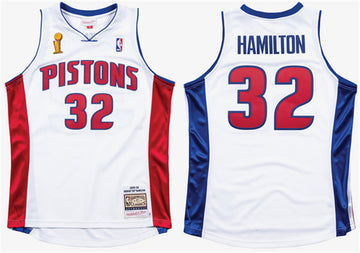 Richard Hamilton Detroit Pistons white jersey