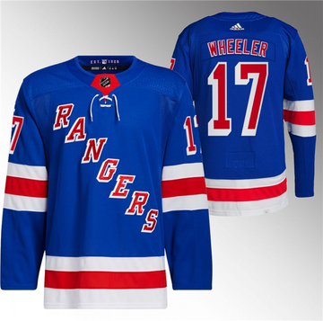 Blake Wheeler New York Rangers royal jersey