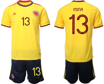 Mina Colombia National Team yellow Home jersey