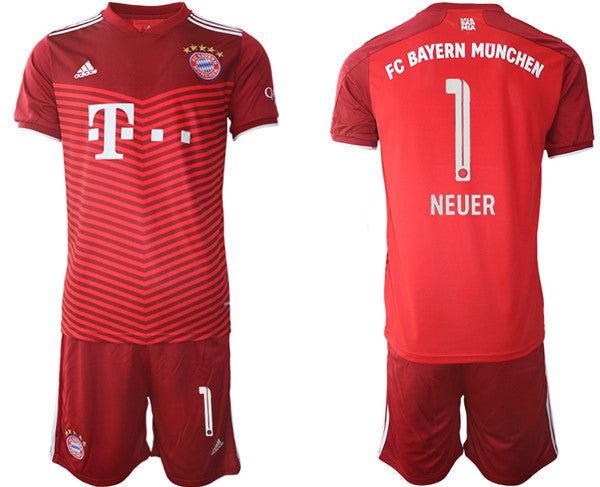 Neuer Bayern Munich red Home jersey
