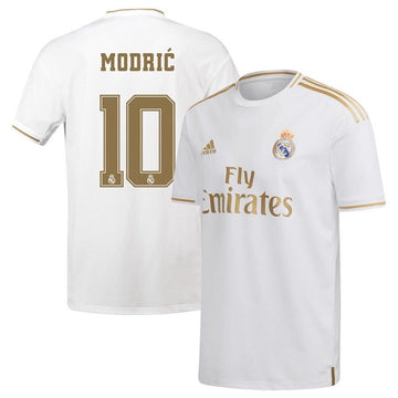 Luka Modric Real Madrid white jersey