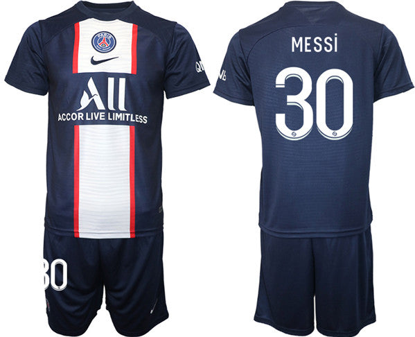 Lionel Messi Paris Saint-Germain navy Home jersey