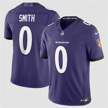Roquan Smith Baltimore Ravens purple Vapor jersey