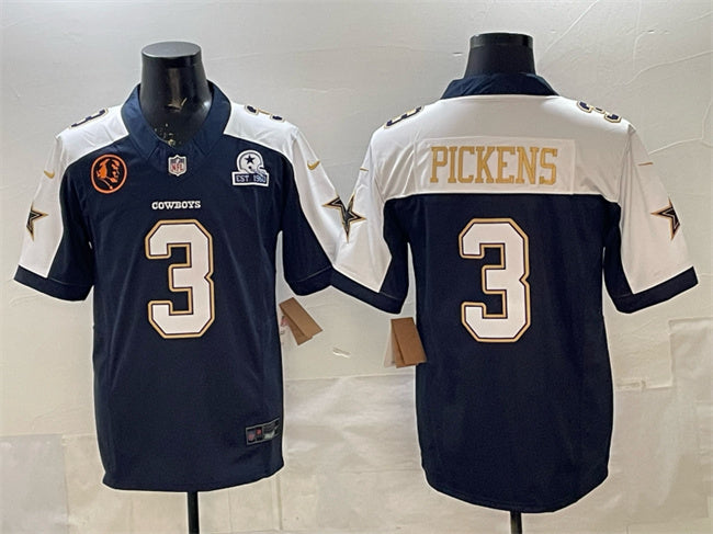 George Pickens Dallas Cowboys navy Vapor jersey