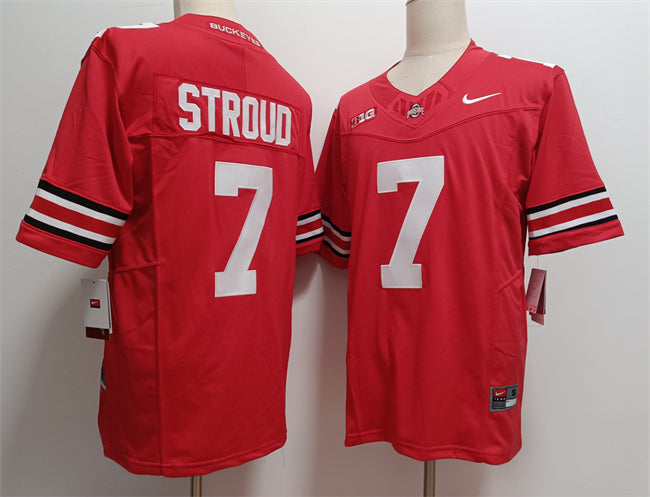 C.J. Stroud Ohio State Buckeyes red Limited jersey