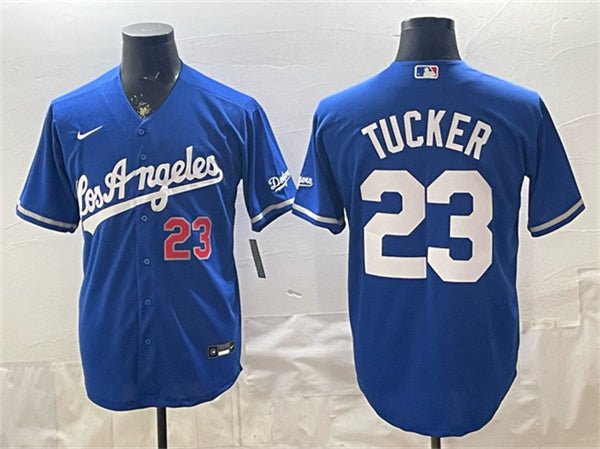 Kyle Tucker Los Angeles Dodgers royal Alternate jersey